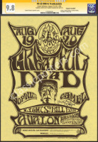 Wonderful Signed FD-22 Grateful Dead Handbill