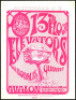 Scarce FD-24 13th Floor Elevators Handbill