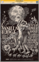 Gorgeous Signed Original BG-101 Vanilla Fudge Poster