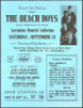 Rare Beach Boys Sacramento Handbill