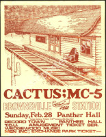 Rare 1971 MC5 Panther Hall Handbill