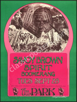 Impossibly Rare Signed Savoy Brown Park Poster