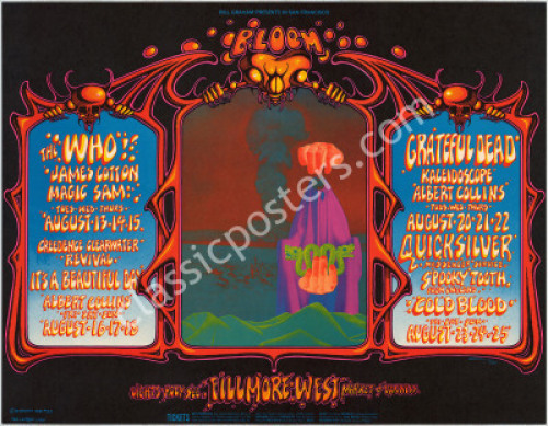 Near Mint BG-133 Fillmore Poster