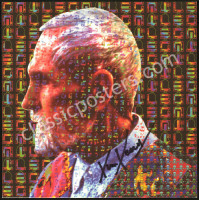 Superb Signed Leary Profile Blotter Art