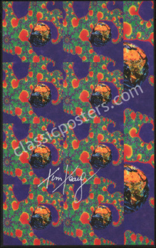 Colorful Signed South Africa Blotter