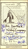 Scarce Performer-Signed Big Brother Fleetwood Mac Poster