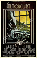 B.B. King- and Carlos Santana-Signed BG-181 Poster