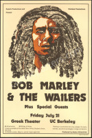 Popular Bob Marley Greek Theater Poster