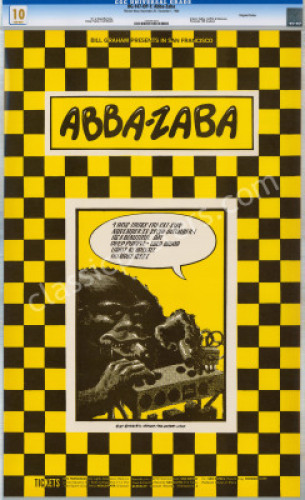 CGC 10.0 BG-147 Abba-Zaba Poster