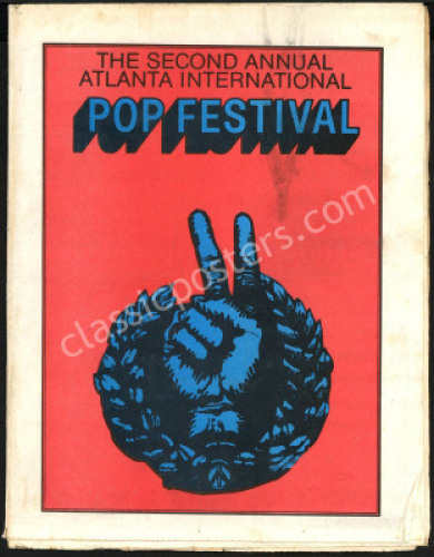 A Pair of Atlanta International Pop Festival Programs