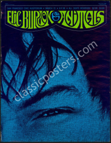 Elusive AOR 2.235 Eric Burdon Poster