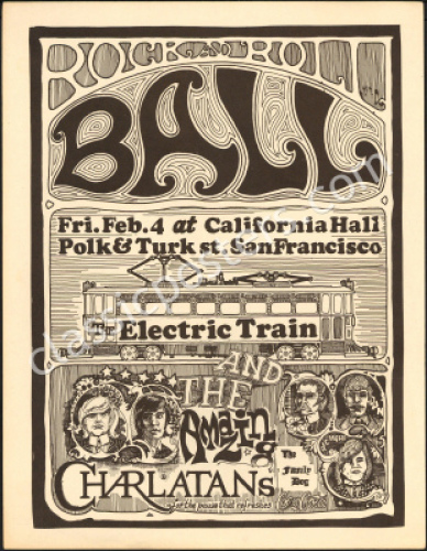 A Second Family Dog Ball Handbill