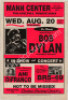 Huge Cardboard Bob Dylan Poster