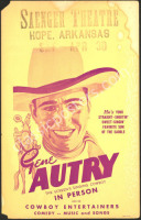 Gene Autry Arkansas Poster