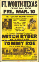 Mitch Ryder Fort Worth Cardboard Poster