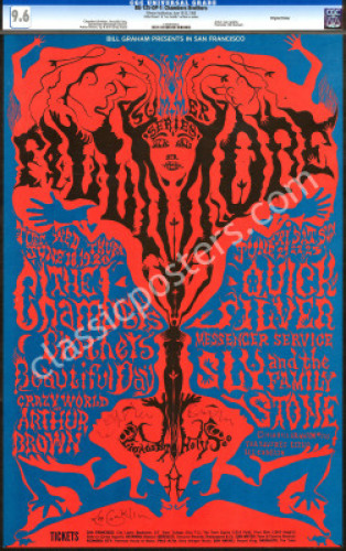 Arthur Brown-Signed BG-125 Poster