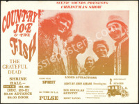 Rare AOR 3.54 Grateful Dead Shrine Handbill