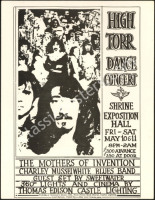 Elusive Frank Zappa Shrine Handbill