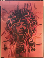 Stupendous AOR 3.185 Jimi Hendrix Gunther Kieser Printing Film