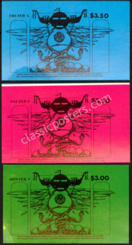 Scarce AOR 2.22 Ticket Set