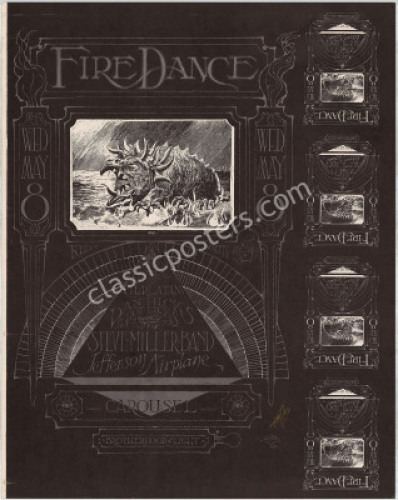 Rare Signed AOR 2.173 Fire Dance Proof Sheet