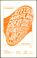 Five Different Bill Graham Handbills