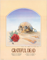 Signed and Numbered 1981 Grateful Dead Tour Poster