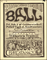 Rare FD-VII Family Dog Electric Train Handbill