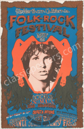 Popular AOR 2.341 The Doors Poster