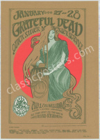 Scarce FD-45 Grateful Dead Postcard