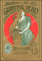 Signed Original FD-45 Grateful Dead Poster