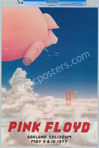 Impeccable Certified AOR 4.47 Pink Floyd Poster