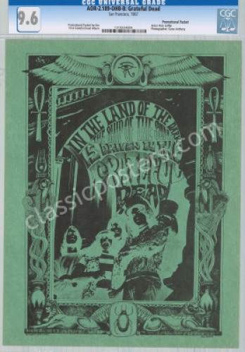 Scarce AOR 2.189 Grateful Dead Promo Handbill