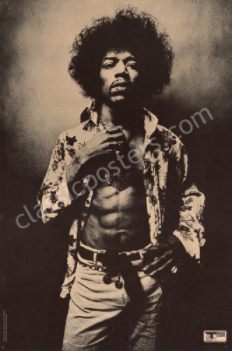 Gorgeous OA502 Jimi Hendrix Poster