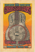 Colorful 2007 Crossroads Guitar Festival Artist Proof Poster