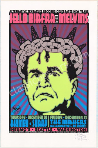 2004 The Melvins Poster by Chuck Sperry