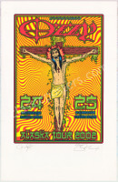 Colorful AoMR 243.2 Ozzy Osborn Alaska Tour Poster