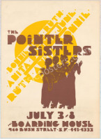 The Pointer Sisters Boarding House Poster