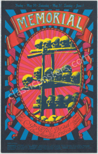 AOR 2.160 Grateful Dead Handbill