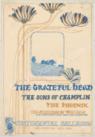 Beautiful Grateful Dead Santa Clara Poster