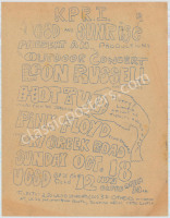 Interesting 1970 Pink Floyd San Diego Handbill