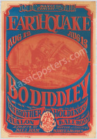 Original Signed FD-21 Earthquake Poster