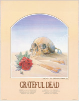 Signed and Numbered 1981 Grateful Dead Poster