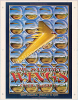 Twelve-Piece Signed 1976 Wings Progressive Poster Set