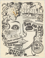 Rare Led Zeppelin Rockpile Handbill