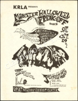 1966 KRLA Halloween Handbill