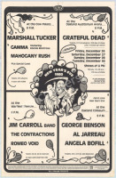 1980 Bill Graham Grateful Dead New Year's Poster