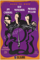 Ray Manzarek- and Michael McClure-Signed F-64 Poster