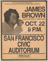 1992 James Brown San Francisco Poster