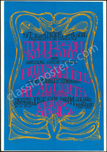 Beautiful AOR 2.241 Buffalo Springfield Poster